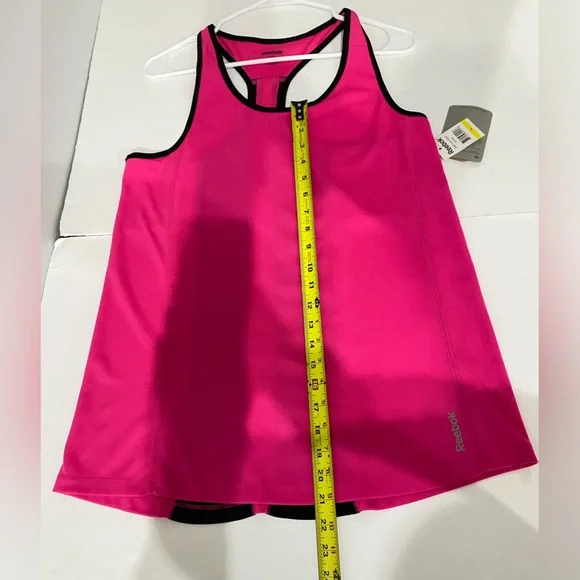 Reebok Pink and black Workout Tank Top Size L - Picture 4 of 9